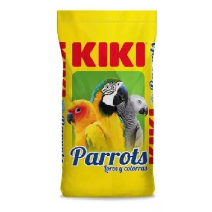 KIKI COTORRITAS NINFAS Y AGAPORNIS SACO 20 KG.