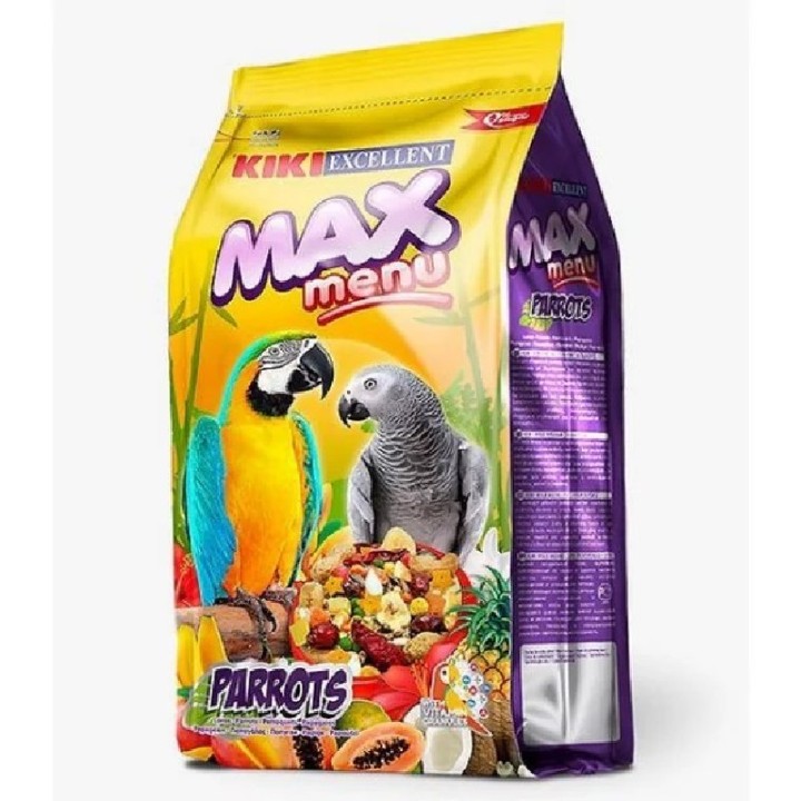 KIKI MAX MENU LOROS Y COTORRAS 2 KG