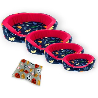 KIT PAQUETE No 3 CAMAS OVAL 5 PIEZAS