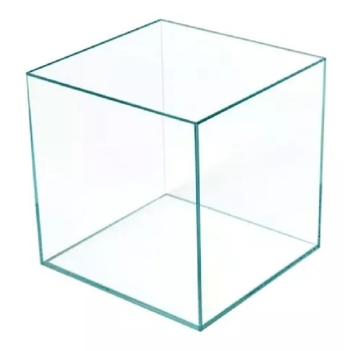 PECERA DE CINTA CUBO 20CM