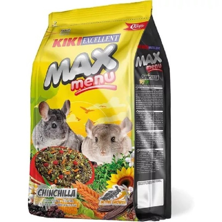 KIKI MAX MENU CHINCHILLAS 800GR