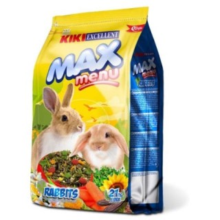 KIKI MAX MENU CONEJOS ENANOS 1 KG.