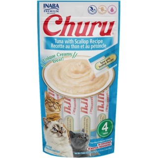 CHURU ATUN Y VIEIRA GOLOSINA P/GATO 14GRS