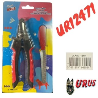 CORTAUÑAS CON LIMA GRANDE ROJO URUS