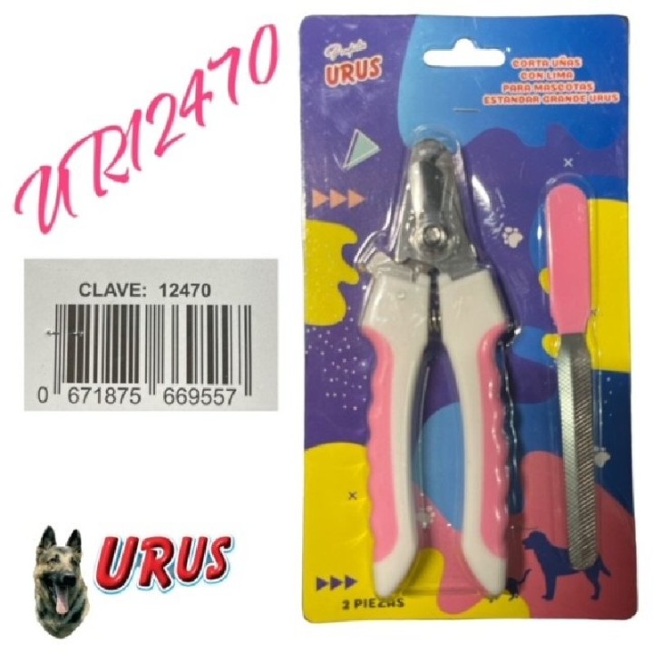 CORTAUÑAS CON LIMA GRANDE ROSA URUS