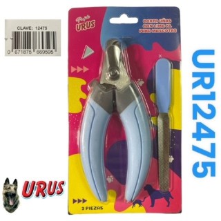 CORTAUÑAS CON LIMA EXTRAGDE AZUL URUS