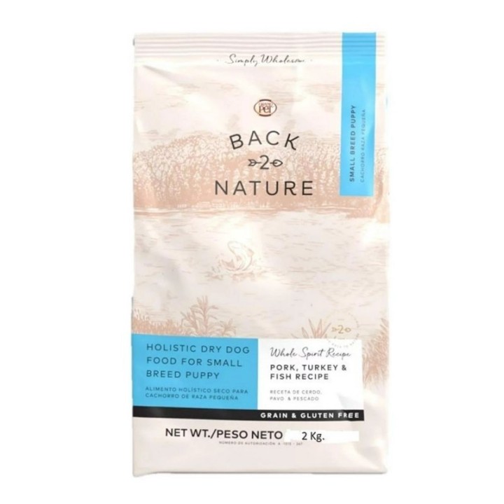 GRANDPET BACK2NATURE CACHORRO RAZA PEQUEÑA 2 KG