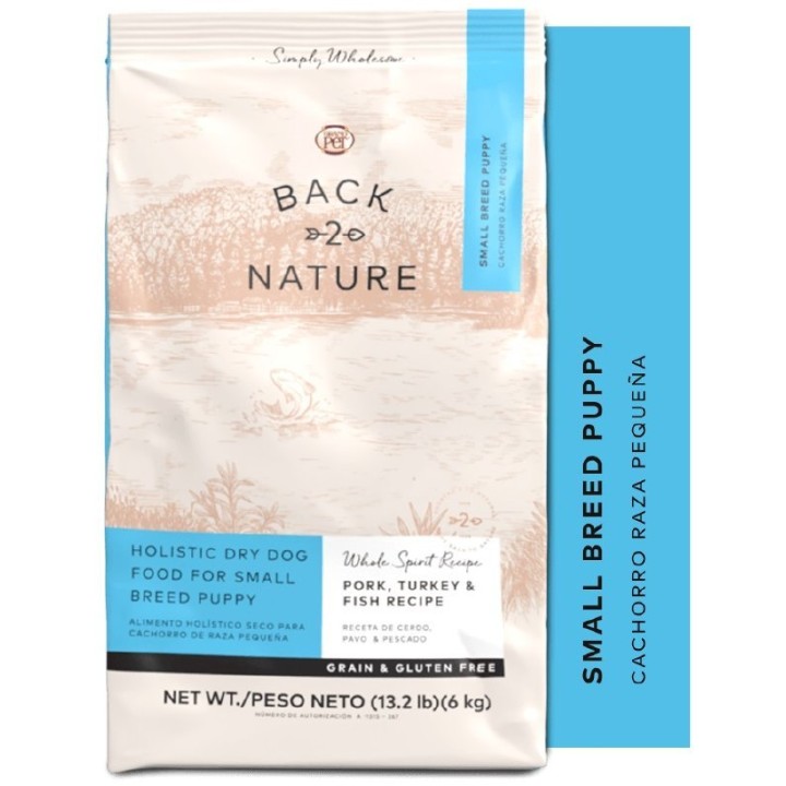 GRANDPET BACK2NATURE CACHORRO RAZA PEQUEÑA 6 KG