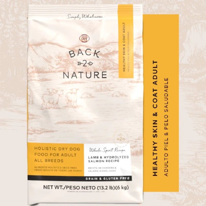 GRANDPET BACK2NATURE ESPECIALIDADES PIEL Y PELO SALUDABLE 6 KG