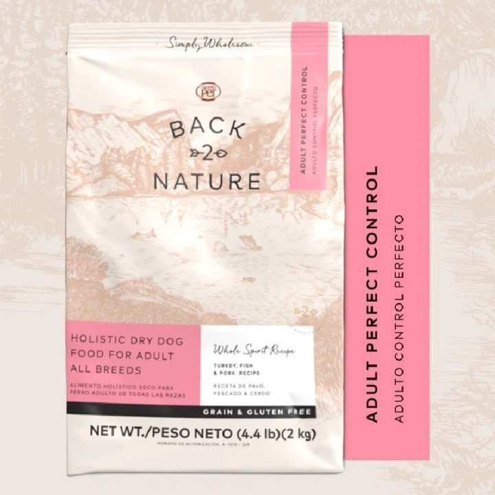 GRANDPET BACK2NATURE ESPECIALIDADES CONTROL PERFECTO 2 KG