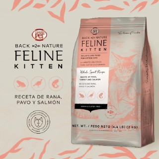 GRANDPET BACK2NATURE FELINE KITTEN 2 KG
