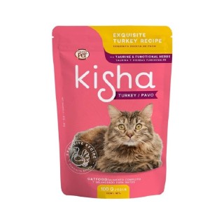 GRANDPET KISHA POUCH ALIMENTO HUMEDO PAVO 85 GR