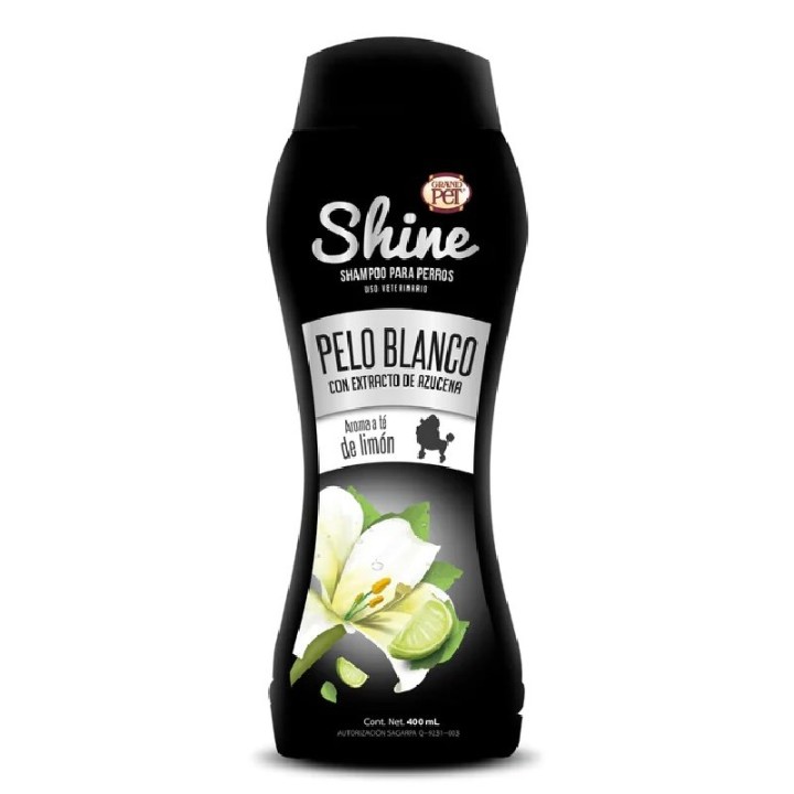 GRANDPET SHAMPOO SHINE BLANCO 400 ML