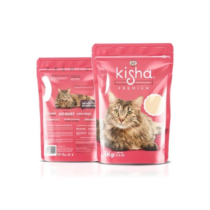GRANDPET KISHA ARENA PREMIUM 3 KG.