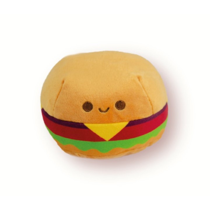 FLUFFY CHUMS PELUCHE HAMBURGUESA CON SONIDO SHARPAW 11cm