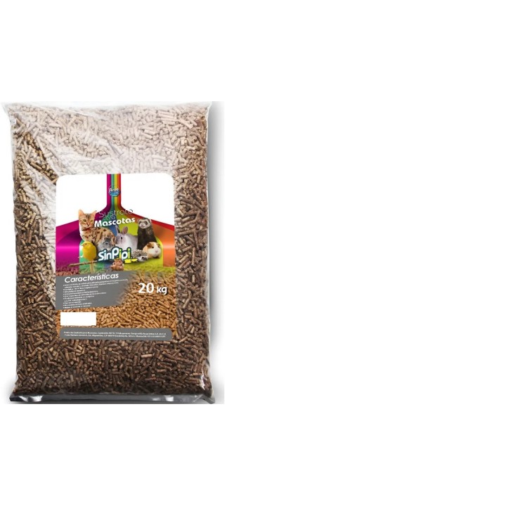 PELLET DE MADERA P/MASCOTAS 20KG