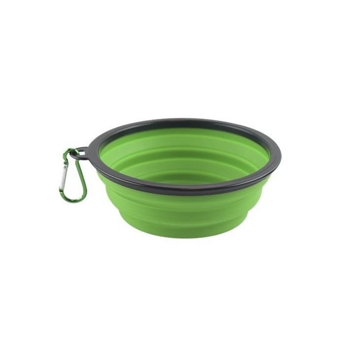 PLATO PLEGABLE MEDIANO P/VIAJE VERDE