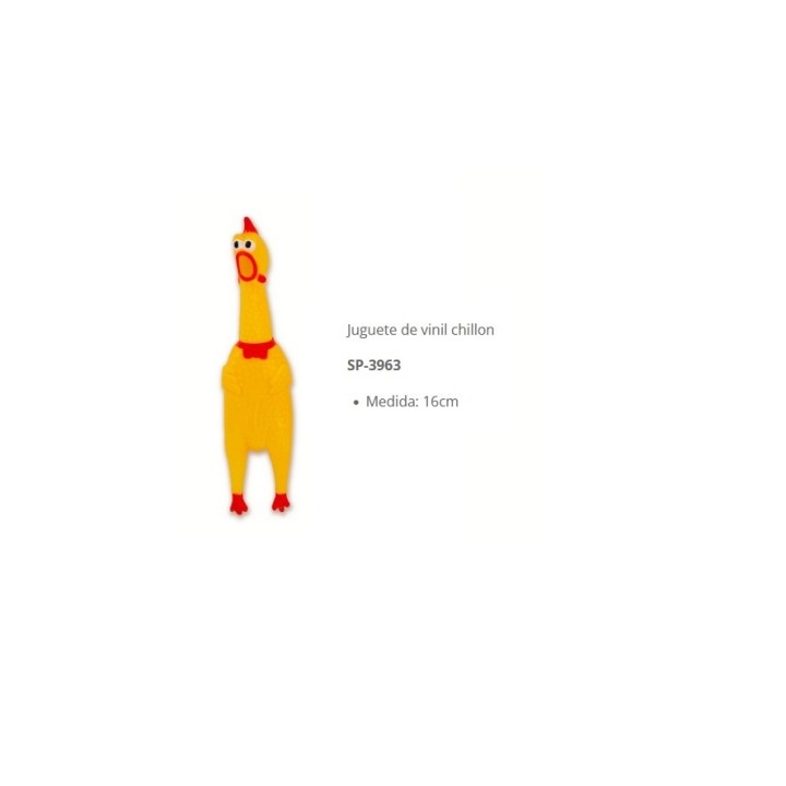 TINNY CHUMS POLLO CHILLON CH VINIL C/SON