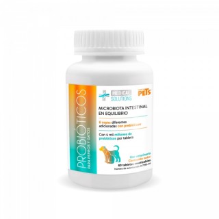 MS-PROBIOTICOS TABS MASTICABLES P/PERROS Y GATOS 60 TABS