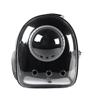 MOCHILA BURBUJA P/MASCOTAS NEGRA