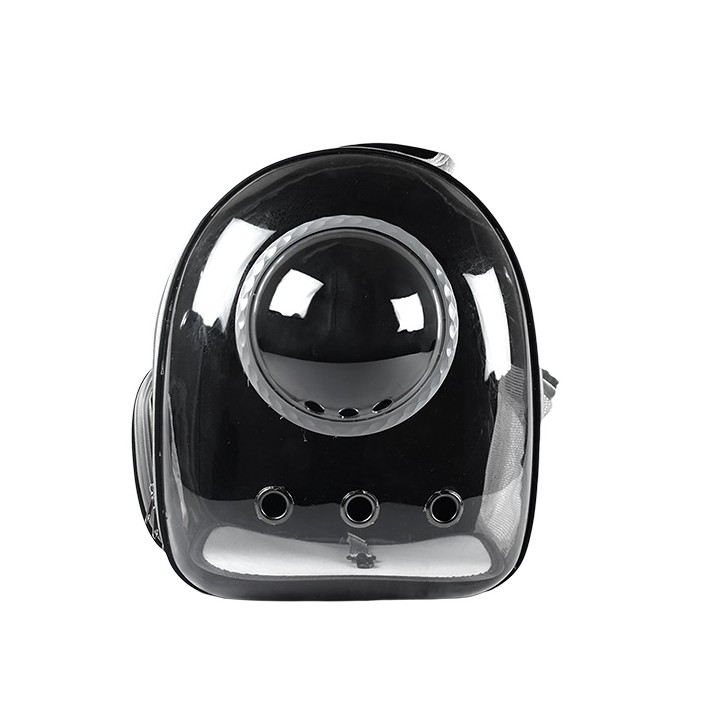 MOCHILA BURBUJA P/MASCOTAS NEGRA