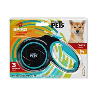 CORREA RETRACTIL SPIRO CHICA NEGRA