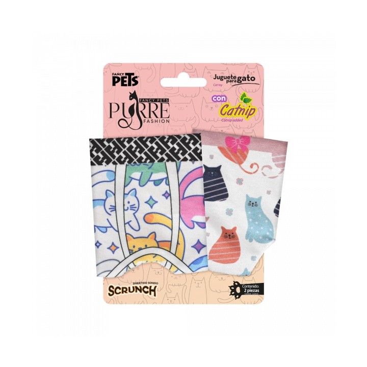 JUGUETE P/GATO PANTIES 2PZAS