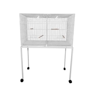 JAULA P/AVE VOLADORA DOBLE(100X62X52CM)