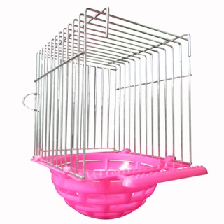 NIDO DE PLASTICO C/JAULA 12X11X17CMS