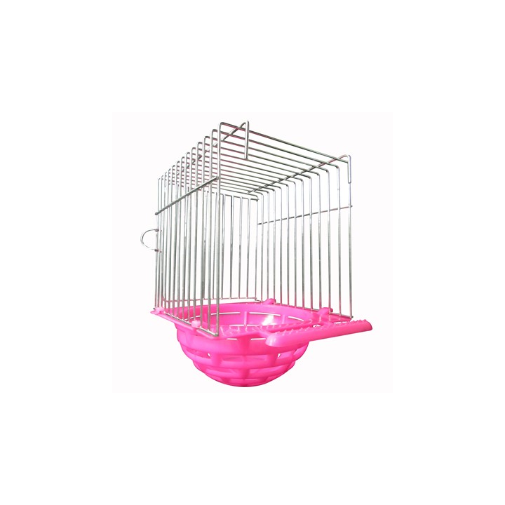 NIDO DE PLASTICO C/JAULA 12X11X17CMS