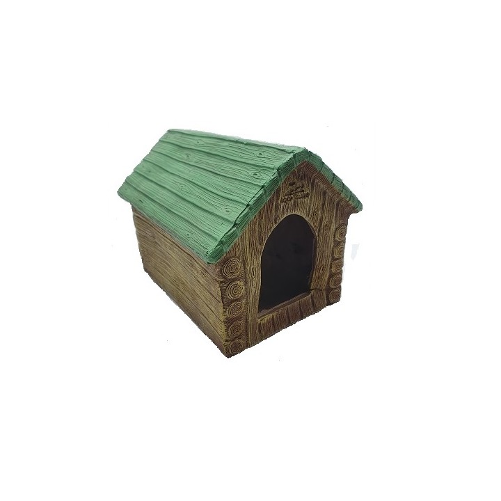 CASA P/ROEDOR GRANDE TRONCOS TECHO VERDE