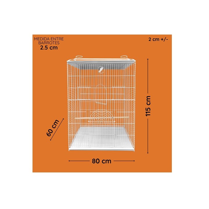 PERIQUERA CUADRADA (80X60X105CM)