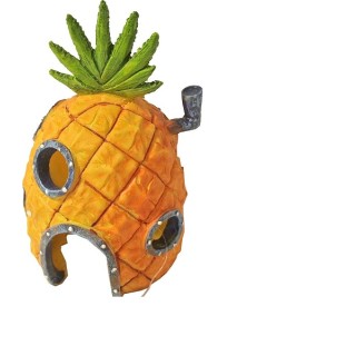 ADORNO PENN-PLAX CASA PIÑA 16.5CM.