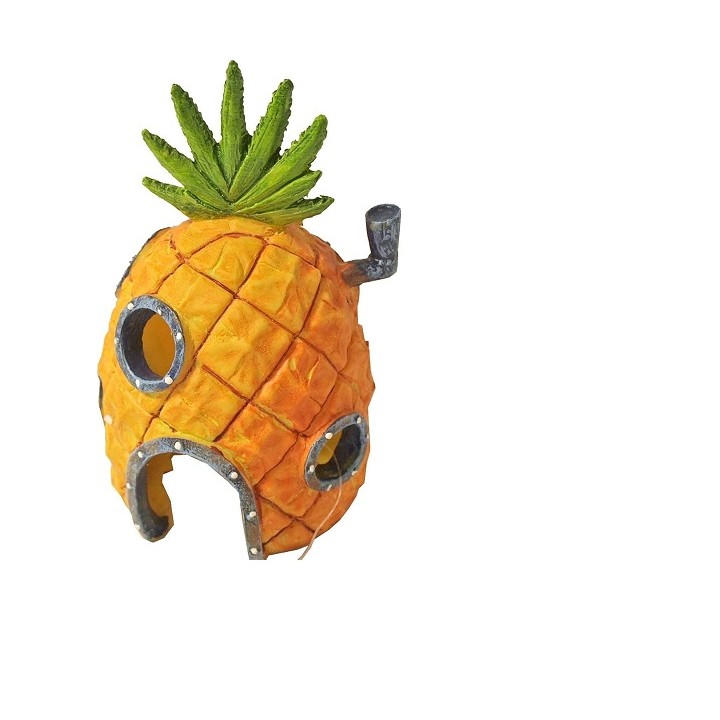 ADORNO PENN-PLAX CASA PIÑA 16.5CM.