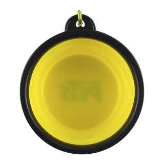 PLATO PLEGABLE GDE P/VIAJE AMARILLO