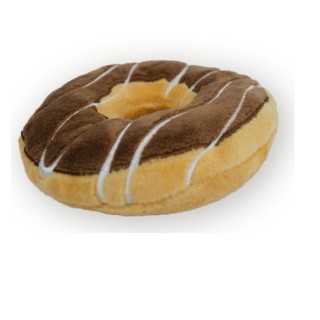 FLUFFY CHUMS PELUCHE DONA CHOCOLATE 13CMS