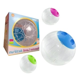 ESFERA EJERCI PARA HAMSTER18CM 7.08 MIXTO