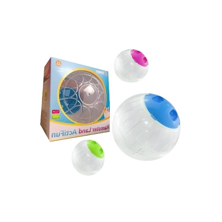 ESFERA EJERCI PARA HAMSTER18CM 7.08 MIXTO