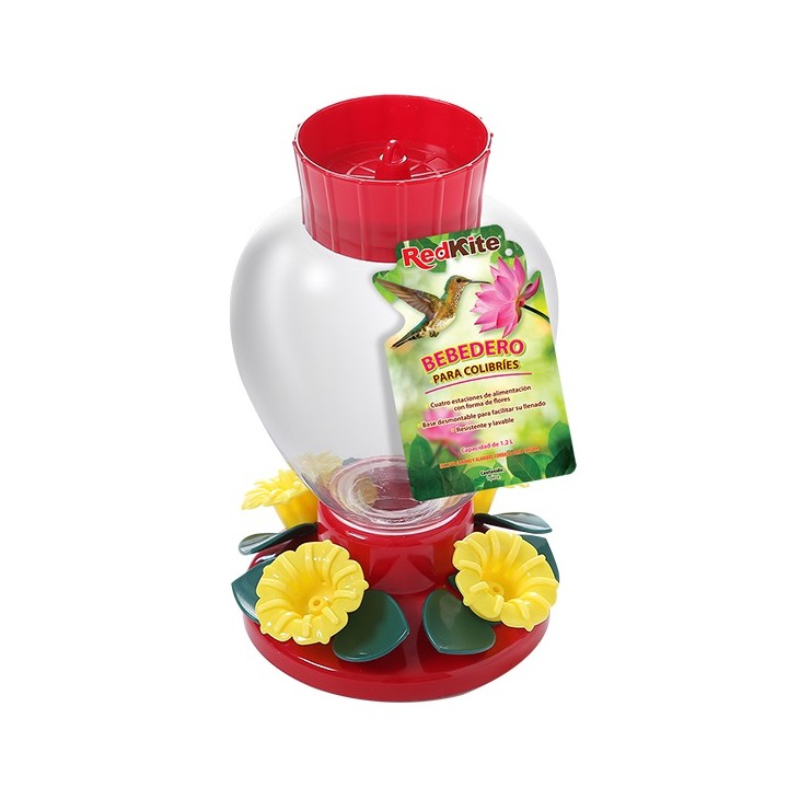 BEBEDERO ESFERA C/NARCISOS P/COLIBRI 1.2LTS