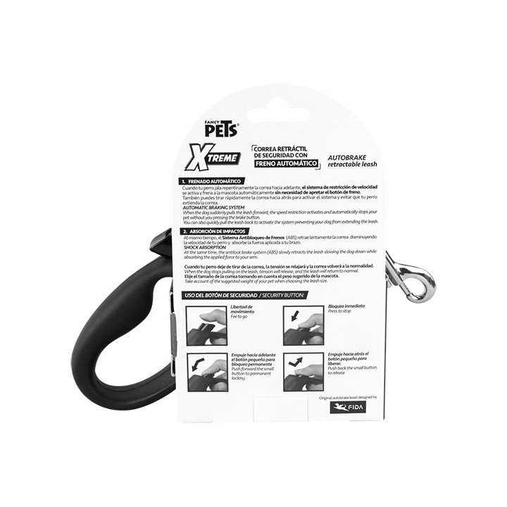 CORREA RETRACTIL MED C/AUTOBRAKE XTREME (5M/12-25KGS)