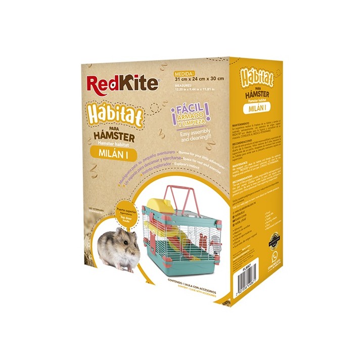 HABITAT MILAN II P/HAMSTER
