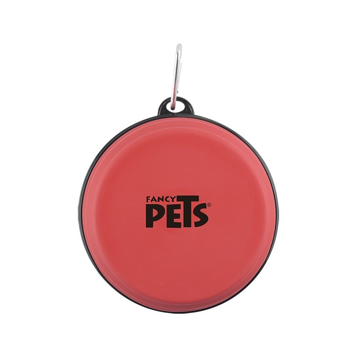 PLATO PLEGABLE GDE P/VIAJE ROJO