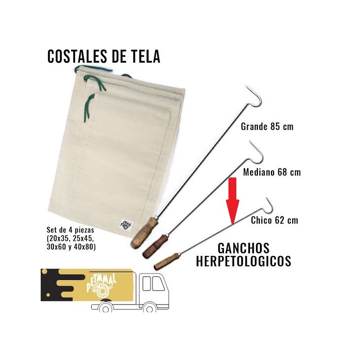 GANCHO HERPETOLOGICO CHICO (62CMS)