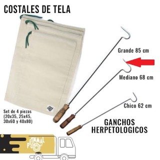 GANCHO HERPETOLOGICO MEDIANO (68CMS)