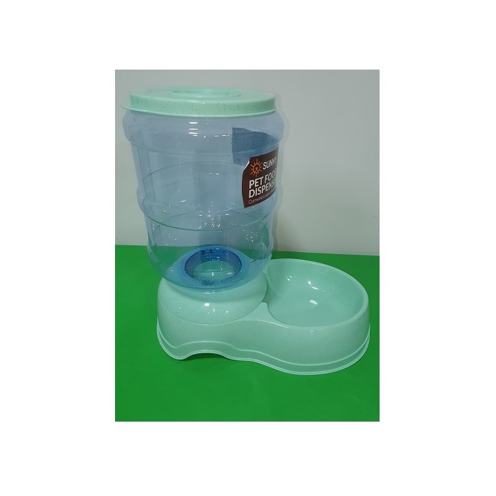 DISPENSADOR DE ALIMENTO IMP. CAP. 6.8KGS VERDE