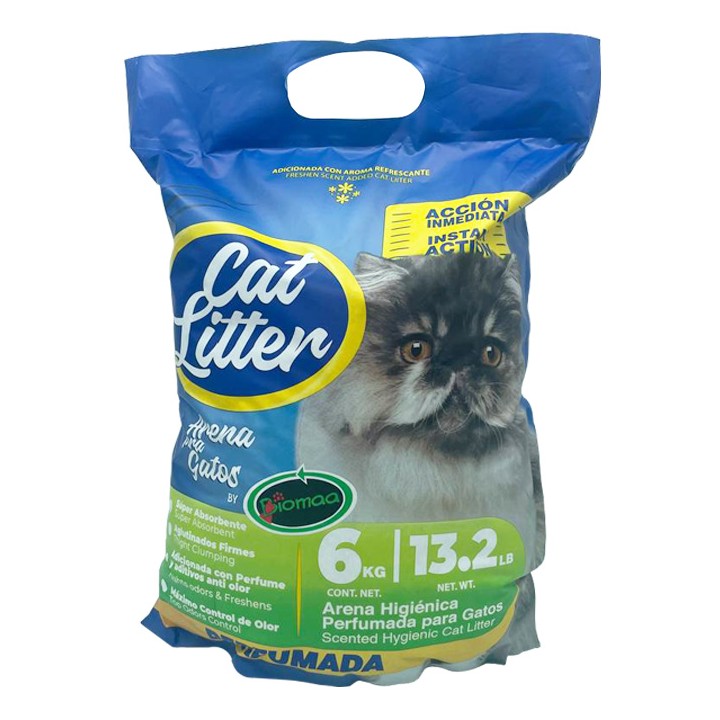 ARENA P/GATOS BIOMAA CON AROMA 6KG.