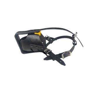 BOZAL DE PIEL CHOQUE K9 M