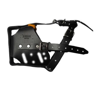 BOZAL DE PIEL CHOQUE K9 G