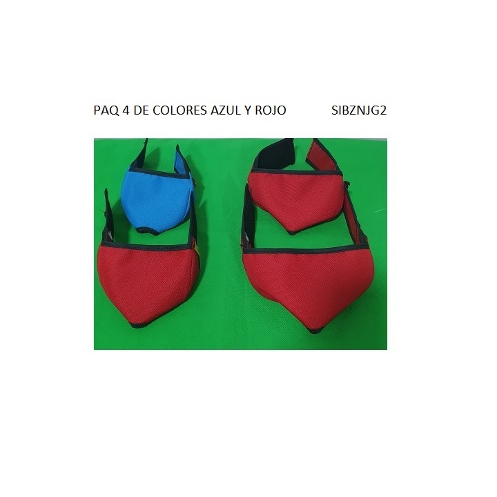 JGO.DE BOZAL DE NYLON PARA GATO 4PZS