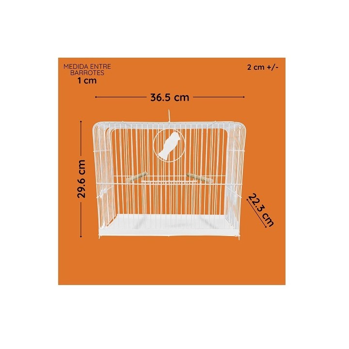 JAULA P/AVE CUADRADA No. 2